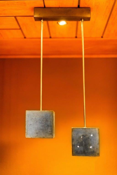 Betonlampe