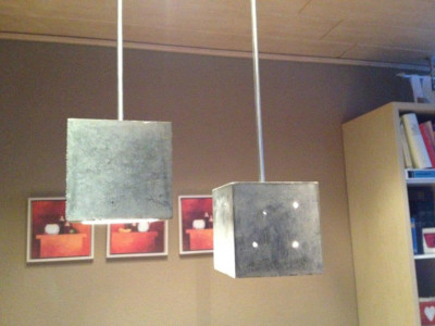 Betonlampe