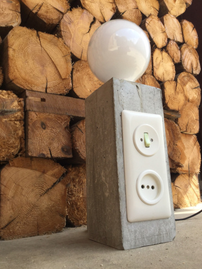 Betonlampe