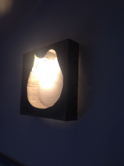 Betonlampe